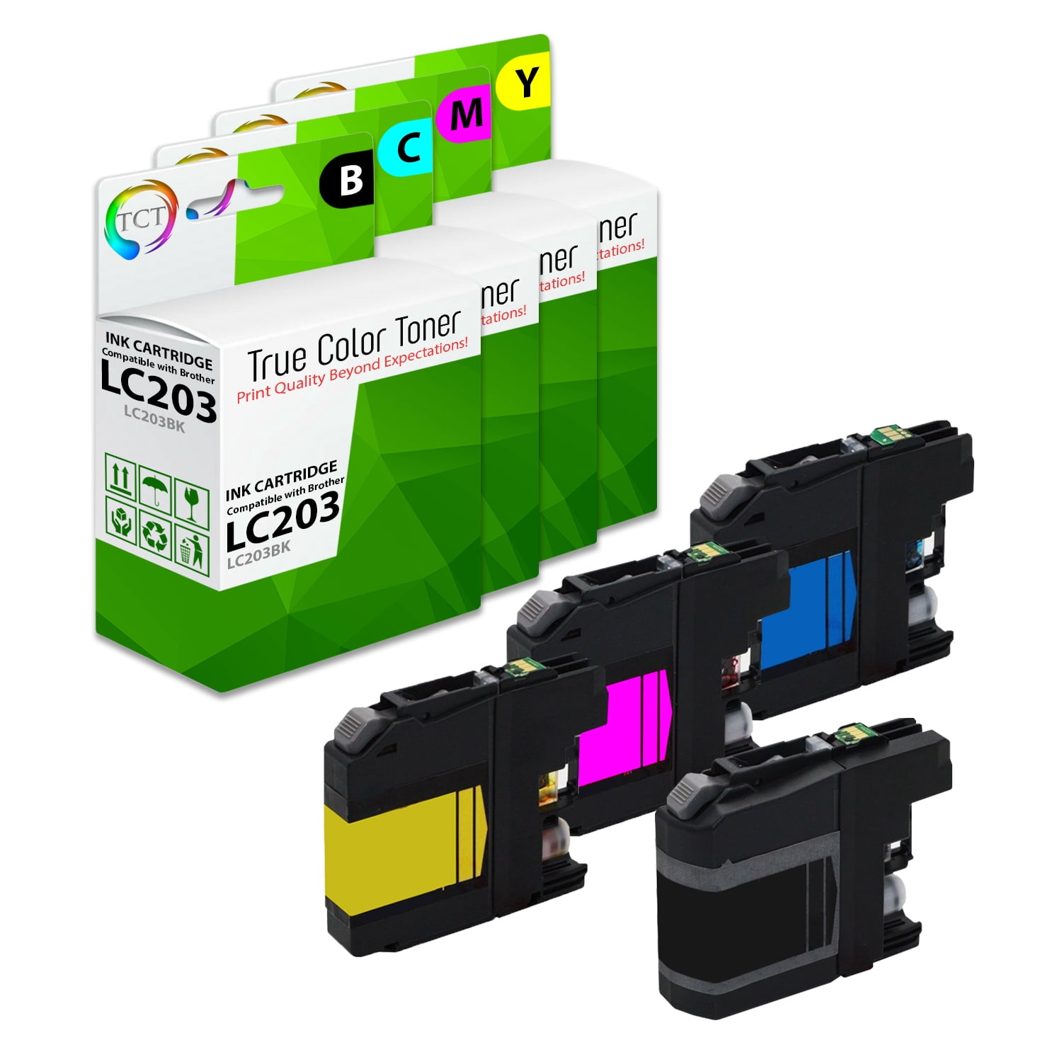 TCT Compatible Ink Cartridge Replacement for the Brother LC203 Series