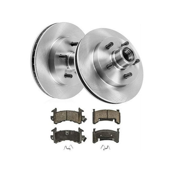 Front Brake Pad and Rotor Kit - Compatible with 1994 - 2003 Chevy S10 1995 1996 1997 1998 1999 2000 2001 2002