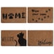 thumbnail image 4 of 5 alfombras de entrada antideslizantes con letras de animales de 40 x 60 cm (4) Likrtyny Oficina Multiescena Multifunción, 4 of 9