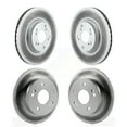 thumbnail image 1 of Genius Front Rear Coated Disc Brake Rotors Kit for Car 2002-2006 Acura RSX Type-S KG-101786, 1 of 9
