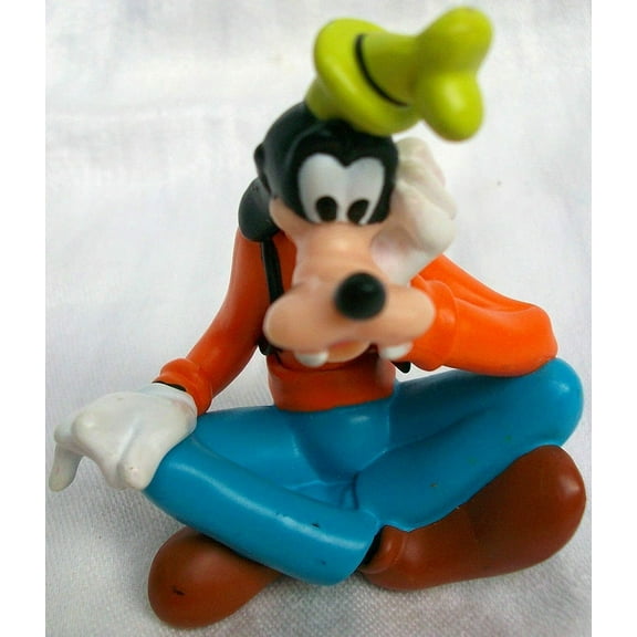 3.5" Disney Mickey Mouse Goofy Pvc Figure Doll Toy Cake Topper Figure Figurine
