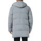 thumbnail image 3 of Chaqueta acolchada con capucha INSPIRE CHIC para hombre, abrigo de invierno de longitud media, cálido, con cremallera y acolchado, color gris, 3 of 6