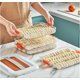 thumbnail image 2 of Dumplings box, food grade sealed refrigerator storage box, home cooking dumplings, wonton fresh guard box, frozen special box, 2 of 5