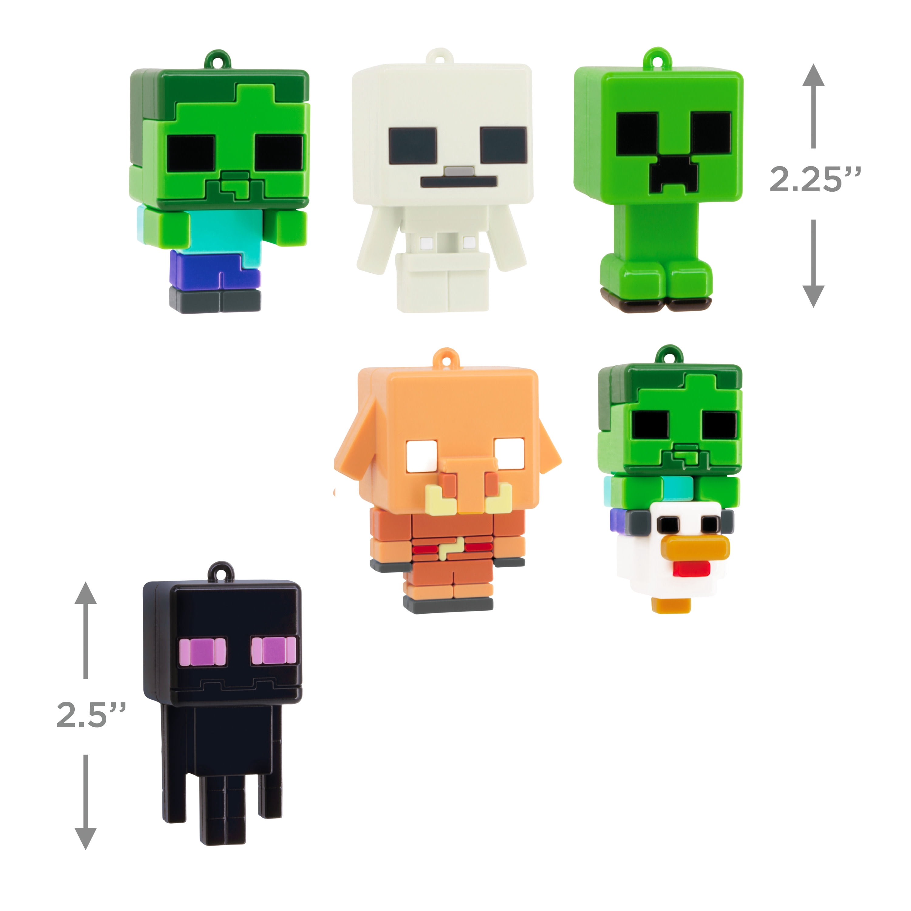 Hallmark Christmas Ornament (Minecraft Mystery Series 1, Shttrprf), 1 Count