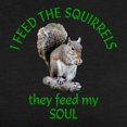 thumbnail image 3 of CafePress - Squirrel Feeder Women's Deluxe T Shirt - Womens Tri-blend T-Shirt, 3 of 4