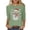 08-Green#women's 3/4 sleeve tops, variant on Feancey Christmas Cute Tops for Women Plus Size 3/4 Sleeve Snowman Graphic Tees Dressy Casual Xmas Holiday T Shirts Loose Fit Breathable Crewneck Tee L