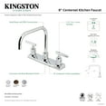thumbnail image 7 of Kingston Brass FB2145CML Manhattan Two-Handle 2-Hole 8" Centerset Kitchen Faucet in Oil Rubbed Bronze, 7 of 7