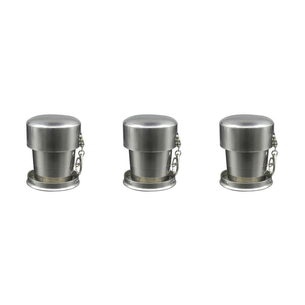 Frascos de agua Wosthever acero inoxidable duraderos taza de café de viaje 75ml 150ml 250ml