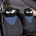 thumbnail image 4 of 2PCS Funny Cartoon Car Headrest Covers, Universal Cute and Funny Cartoon Eyes Headrest Covers, Car Seat Head Rest Protector for Auto Front Seat Rest Decoration, 4 of 5
