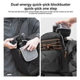 thumbnail image 2 of D132 professional camera backpack hard shell anti-collision waterproof decompression shoulder camera bag SLR camera bag, 2 of 7