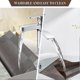 thumbnail image 4 of 8pcs placemats set of 8, washable/heat resistant/non-slip/stylish placemats(coffee), 4 of 5