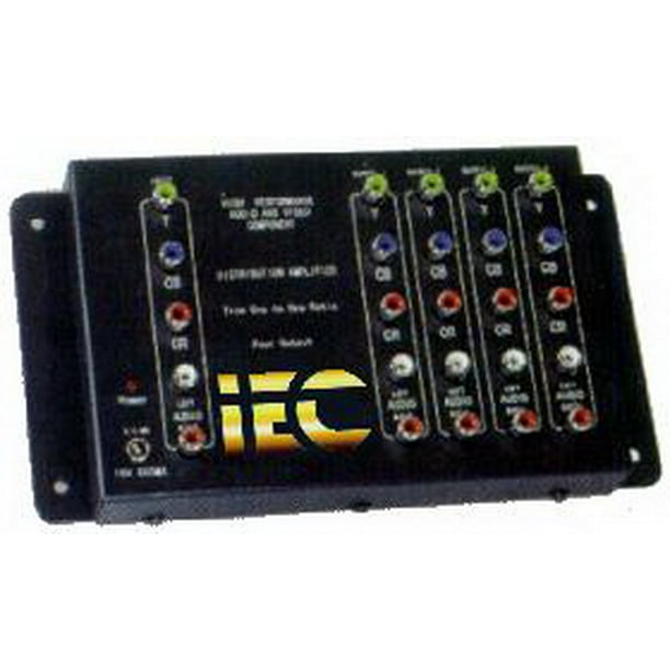 IEC ADP5144C "4 way splitter for Component (Y, Pr, Pb) Video plus