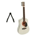 thumbnail image 4 of Mini Guitar Toy, White Mini Guitar Model Rich Details 5.1in Long Smoothing With Stand Box For Office, 4 of 7