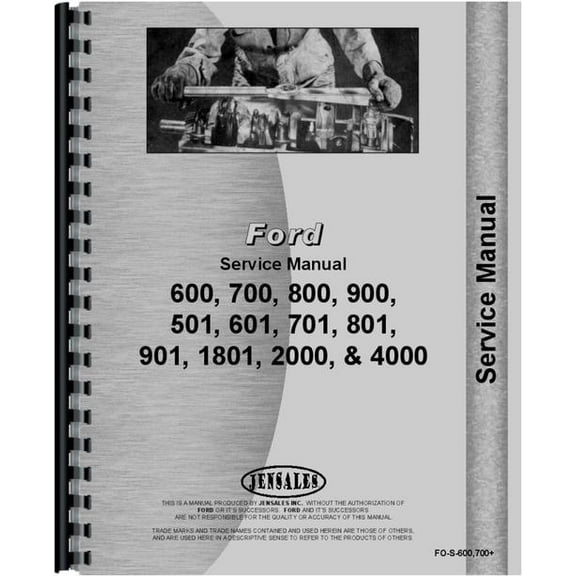 Ford 630 Tractor Service Manual