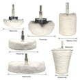 thumbnail image 2 of 6 pcs Buffing Wheel for Drill, Buffing Pad Polishing Wheel Kits, Wheel Shaped Polishing Tool for Metal Aluminum, Stainless Steel, 2 of 6