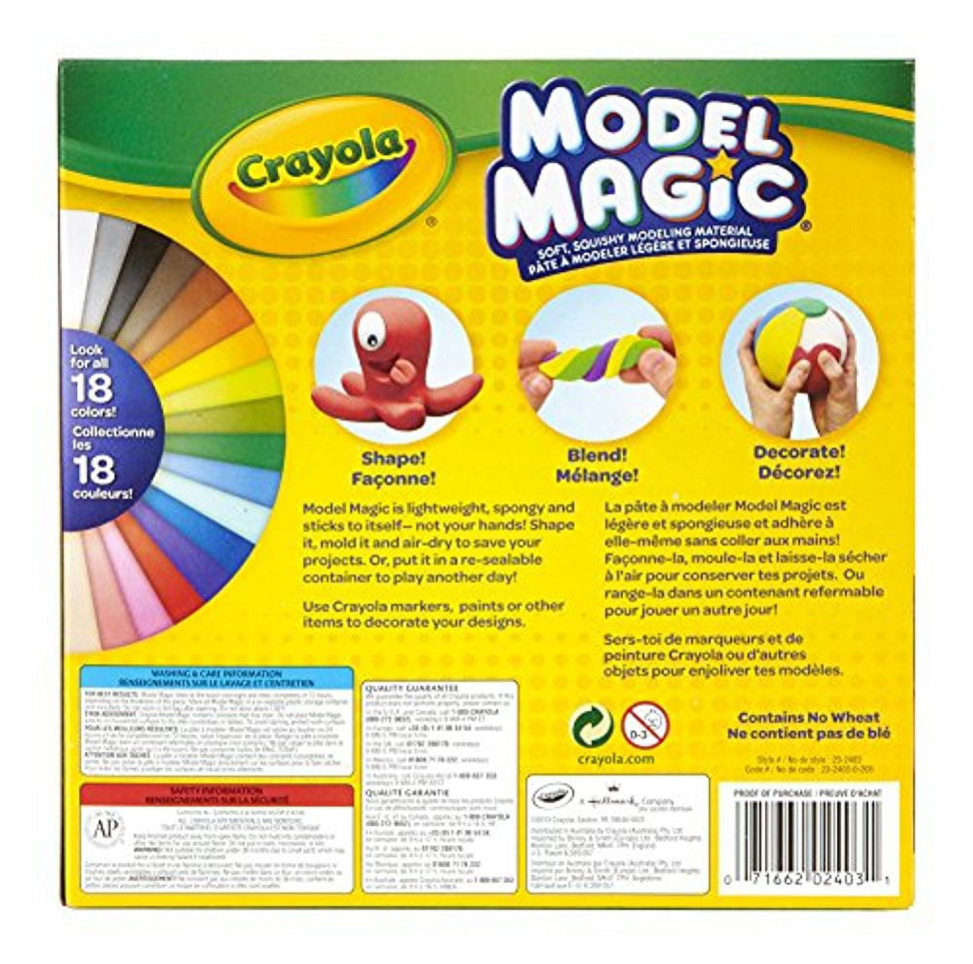 Crayola - Crayola, Model Magic - Modeling Material, Jungle Animals Craft  Pack, Shop