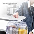 thumbnail image 3 of CHICIRIS Rice Dispenser, 3.5kg Capacity Dispensador De Arroz, Waterproof, Rotating Design, One Key Rice Dispenser Countertop For Kitchen, 3 of 8