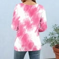 thumbnail image 3 of FNFYFH Women's 3/4 Length Sleeve Top Business Casual Blouses Summer Tees Shirts 2026 Fashion Tunic Tops, 3 of 6