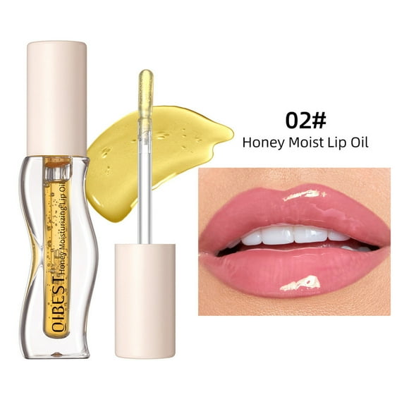 WIFORNT Hydrating Lip Glow Oil, Moisturizing Lip Glow Oil, Nourishing Glossy Transparent Lip Oil, Plumping Lip Oil, Lip Balm