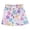 Pink and Purple Flowers, variant on Kids' Beach Pants Comfortable Swim Trunks Vibrant and Shimmering Jungle Shorts for Pool Vacation and Lounge Wear 2T