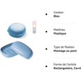 thumbnail image 5 of 2 piezas de estuche de viaje para jabón, caja de plástico para jabón, jabonera de viaje con tapa, recipiente para jabón, jabonera impermeable para viajes, senderismo, ducha, baño, etc., 5 of 5