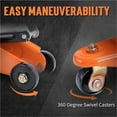 thumbnail image 3 of Floor Jack, 2 Ton (4,000 lb) Portable Hydraulic Car Lift Jack, Orange ,Robust Construction, 3 of 5