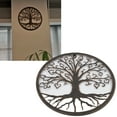 thumbnail image 4 of Metal Wall Art Tree, Exquisite Workmanship Tree Art Wall Decor  For Living Room For Office For Bedroom Love Tree, 4 of 8