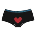 thumbnail image 4 of Lifting Panties for Womens Valentine's Day Hearts Print Underwear Soft Stretch High Waist Hipster Briefs, 4 of 4