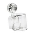 thumbnail image 2 of Siruishop Suction Cup Toothbrush Holder, Modern Storage Rack with Rinse Cup, Hanging Hook, Argent, 2 of 8