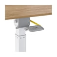thumbnail image 4 of Seville Classics Natural Wood airLIFT® Pneumatic Tilting Mobile Desk Cart, 4 of 9