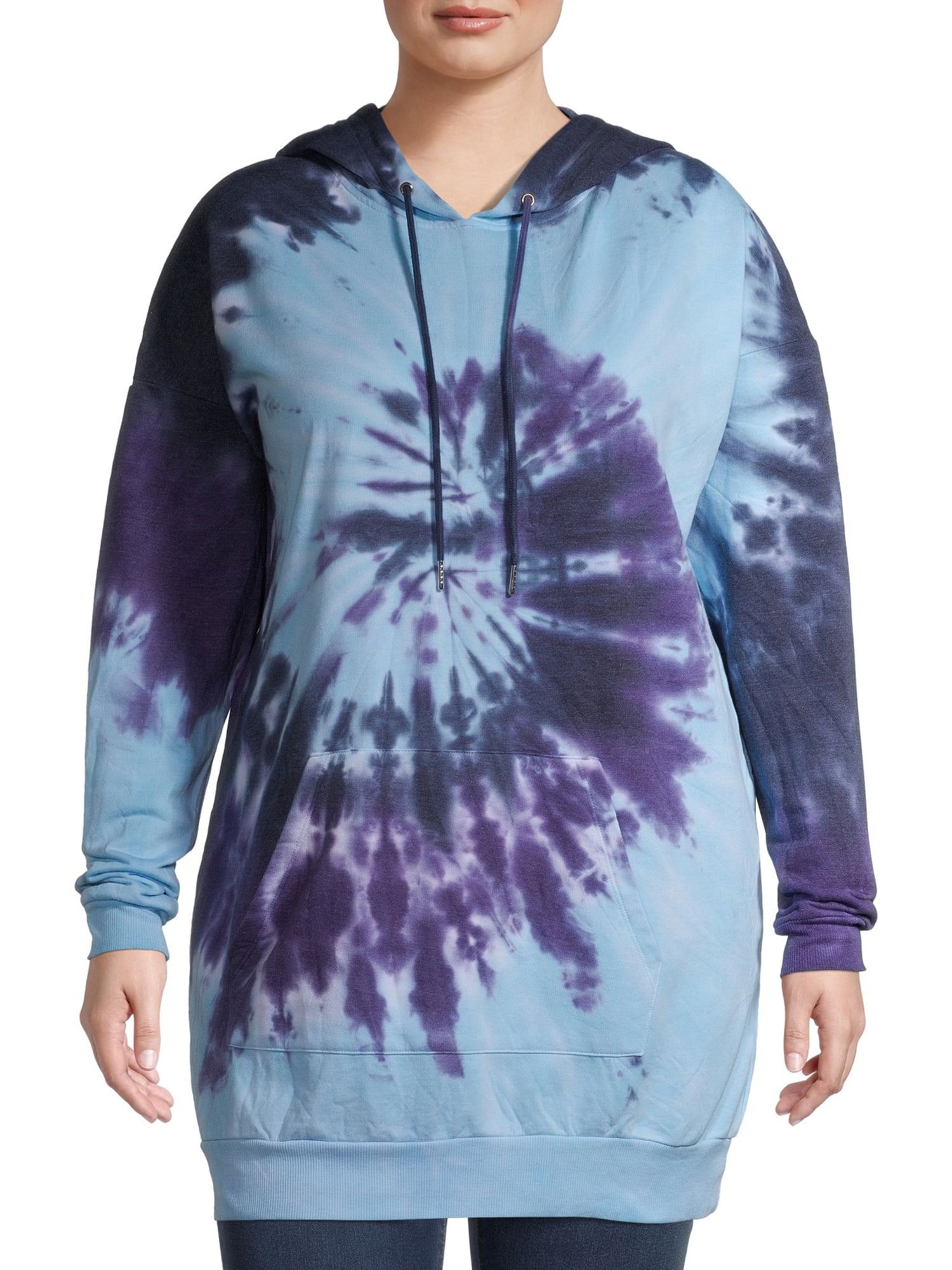 plus tie dye hoodie