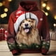 thumbnail image 3 of Sudaderas con capucha navideñas para hombre, sudadera de manga larga con estampado de animales navideños, ropa de otoño e invierno para hombre, Tops informales de moda para vacaciones, 3 of 4