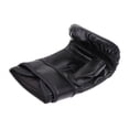 thumbnail image 3 of Gants de Boxe Noirs en PU avec Absorption Optimale et Design à Crochet et Boucle pour Protection des Mains une Paire Incluse 7.0 Pouces, 3 of 8