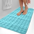 thumbnail image 4 of Fiudx Alfombrilla de Baño de Agarre Suave, Extra Larga, de Pvc Resistente, Apta para Niños Mayores, Lavable a Máquina, Ideal para Decorar El Baño., 4 of 7