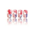 thumbnail image 3 of Independence Day French Tip Press on Nail Short Square Fake Nail Glues on Nail Artificial False Nail for Nail Decors, 3 of 7