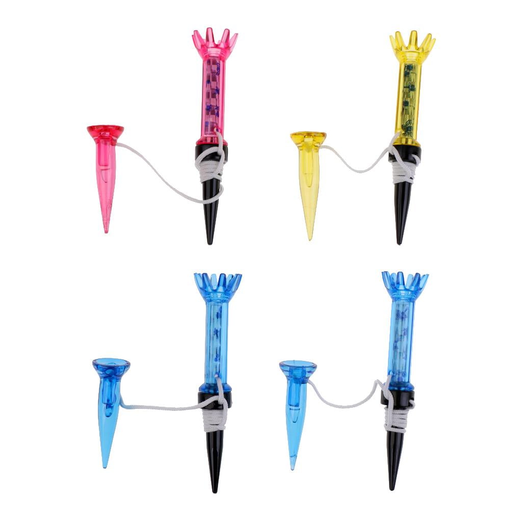 Axioma 3-10pack 4 Pieces Magnet Tee 80mm Flexible golf professional tees with Anchor Random 5 Pcs