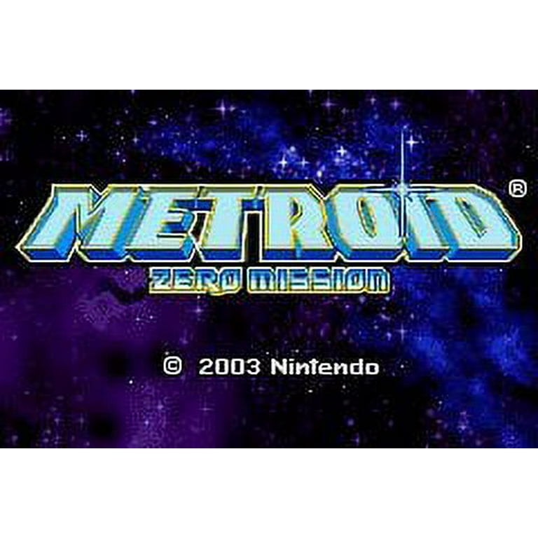 Game Boy Advance GBA: Metroid Zero Mission [TOP 2D & 1ERE EDITION] Fr