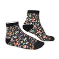 thumbnail image 3 of Bingfone Autumn Fox Owl Design Patterned Men'S Women'S Casual Cotton Socks, 3 of 9
