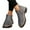 Gray, variant on Ankle Boots for Women Low Heel Suede Platform Heeled Short Booties Chunky Heel Side Zipper Round Toe Lug Sole Fall Boots Non Slip Outdoor Walking Shoes Gray