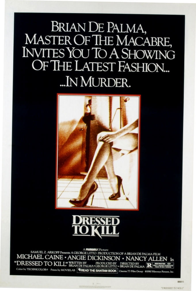 Dressed To Kill Posters Dressed To Kill Movie Poster 16x24 16x24 Square