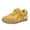 Yellow, variant on Boys Girls Sneakers Lace Up Adjustable Snap Breathable Soft Comfortable Barefoot Shoes Anti-Slip Casual School Running Walking Shoes Yellow 9 Toddler