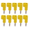 thumbnail image 4 of Open Screw Banana Plugs,10Pcs/Set 4mm Solderless Banana Banana Plug Speaker Cable Connectors Achieve More, 4 of 8
