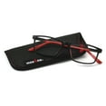 thumbnail image 4 of Ironman Rectangle Black/Red Reader Eyeglass 2.50, 4 of 6