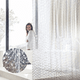 thumbnail image 2 of Cortina De Baño Transparente Anti-moho 180 x 180 cm TRANSPARENTE, 2 of 5