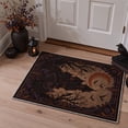 thumbnail image 2 of GENIMO 2'x7' Halloween Runner Rug, Washable Non Slip Soft Gothic Castle Indoor Outdoor Hallway Runner for Porch Patio Kitchen Entryway, Gothic Plum, 2 of 6