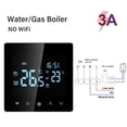 thumbnail image 1 of Smart Wifi Thermostat Electric Floor Heating Water/Gas Boiler LCD Digital Touch Temperature Control Wireless ,Easy to Install, 1 of 7