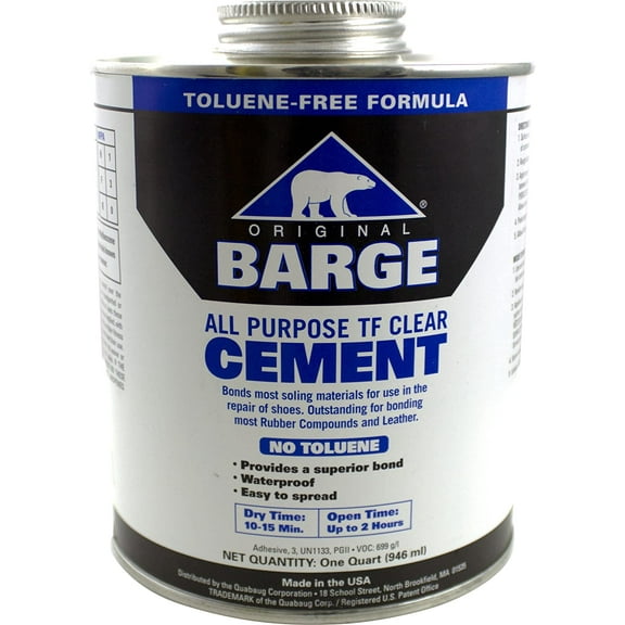 Barge All-Purpose TF Clear Cement - Quart