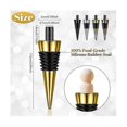 thumbnail image 2 of Stainless Steel Wine Bottle Stoppers 20-Piece Set for Home Brewing & Events | Threaded Metal Inserts, 2 of 5