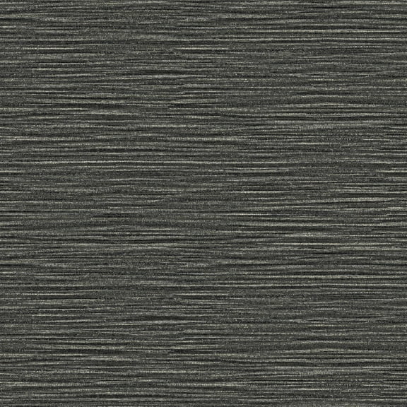 Advantage Hazen Black Shimmer Stripe Wallpaper