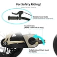 thumbnail image 3 of JOYSTAR 16 Inch Kids Bike with Training Wheels & Handbrake for Ages 4-7 Years Old Boys and Girls, Beige, 3 of 6